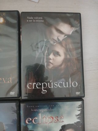 Pack 5 Películas Crepúsculo DVD