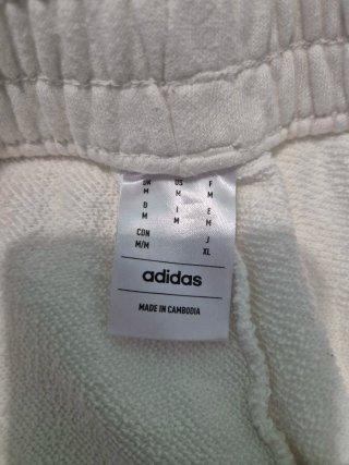 Conjunto Adidas Blanco y Beige