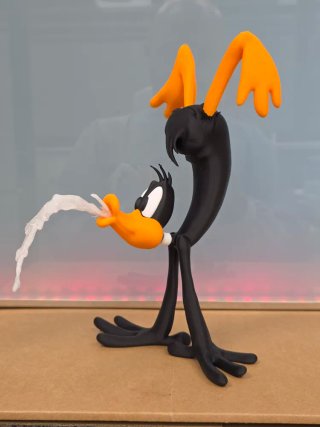 Pato Lucas El Nadador Figura