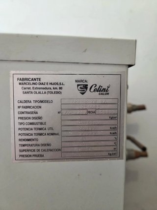 Caldaia gasolio Novogas Serie Aries