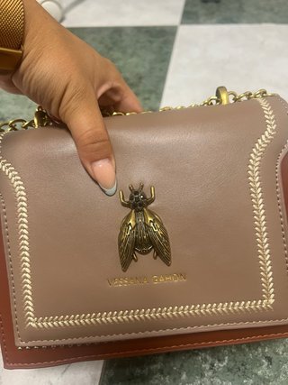 Bolso Vessana Gahon Beige y Marrón