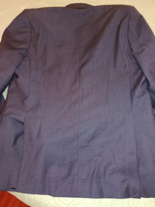 Traje chaqueta y pantalón azul marino