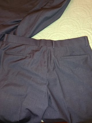 Traje chaqueta y pantalón azul marino