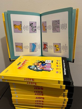 Pack de DVDs y Libros del Curso multilingue