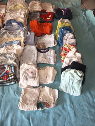 Lote Ropa Bebé 0-6 Meses (+ de 50 piezas)