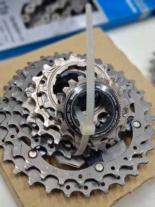 Pack Shimano Dura-Ace 11v: 2 Cassettes CS-R9100