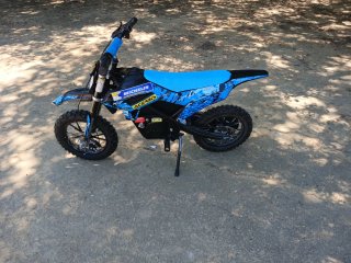 Minimoto Eléctrica Roan RXF 550W Azul