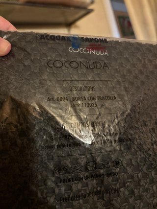 Borsa/Pochette NUOVA Tracolla Marca”COCONUDA”By Ac