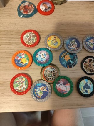 Lote Tazos Pokémon