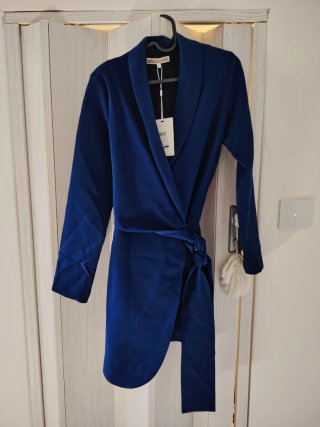 Abito blazer blu nuovo kocca s