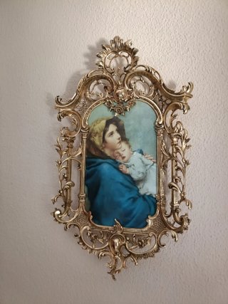 Cuadro religioso antiguo