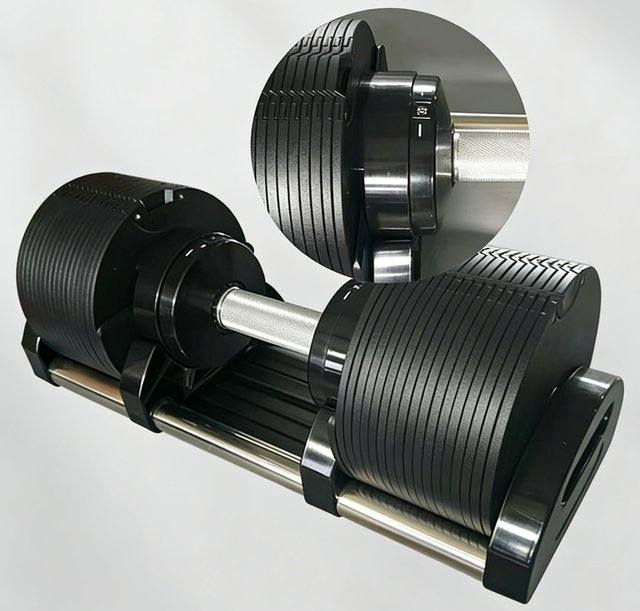 Set 2 Mancuernas Ajustables +1 26kg Galvan Edition