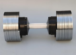 Set 2 Mancuernas Ajustables +1 26kg Galvan Edition