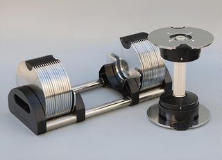 Set 2 Mancuernas Ajustables +1 26kg Galvan Edition