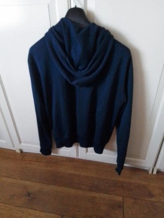 Sudadera Adidas Talla L Azul Marino Vintage