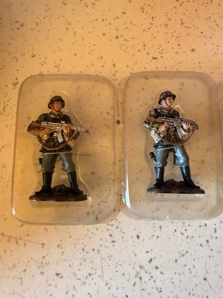 Lote de 6 Figuras Soldados de Plomo