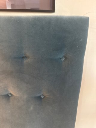 Cabecero de cama azul 160cm