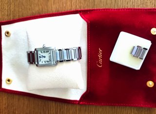 Reloj Cartier tank française