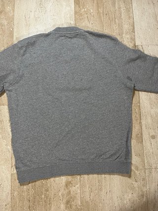 Pedro del Hierro Sudadera Gris Logo Bordado Size L