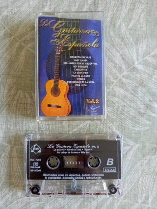 Lote 5 Casetes Guitarra Española Flamenco
