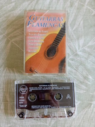 Lote 5 Casetes Guitarra Española Flamenco