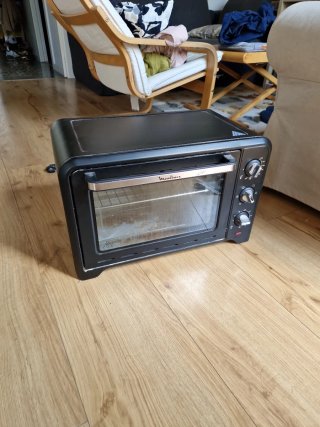 Horno Tostador Eléctrico Negro