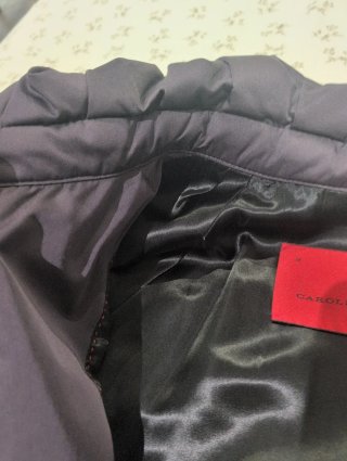 Gabardina Carolina Herrera Morado  de 2020