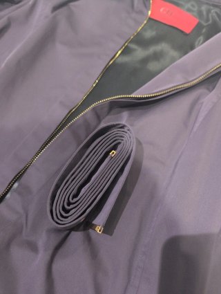 Gabardina Carolina Herrera Morado  de 2020