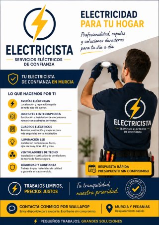 ⚡ Electricista en Murcia | averías y urgencias