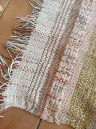 Alfombra Zara Home tejida 2,10x1,40m