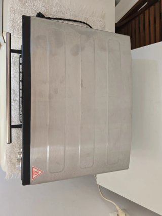 Horno Eléctrico Mini Grill y Pincho Giratorio