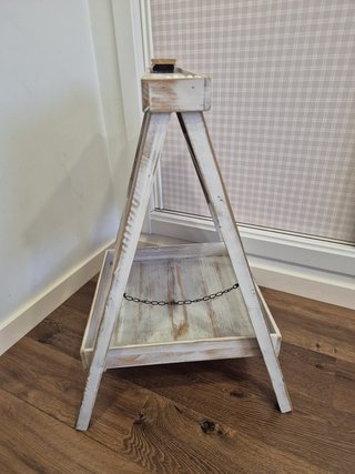 Pupitre y pizarra infantil madera