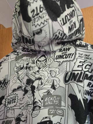 Sudadera Ecko Unltd con capucha y cremallera T-M