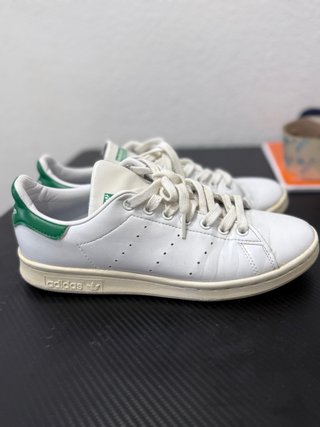 Adidas Stan Smith T. 40 2/3 Blanco/Verde