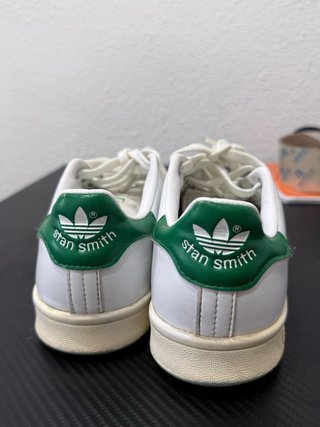 Adidas Stan Smith T. 40 2/3 Blanco/Verde