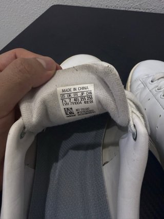 Adidas Stan Smith T. 40 2/3 Blanco/Verde