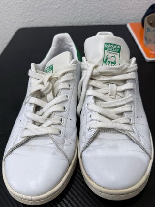 Adidas Stan Smith T. 40 2/3 Blanco/Verde