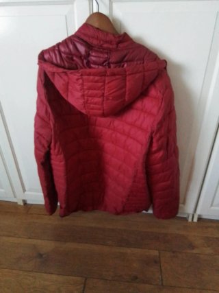 Plumífero fino granate XXL/XL