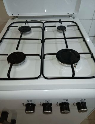 Cocina Portátil Vitrokichen Blanca 50x58