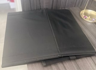 6 Caja de almacenaje de tela negro