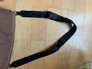 Bolso Adolfo Dominguez Marrón y Negro