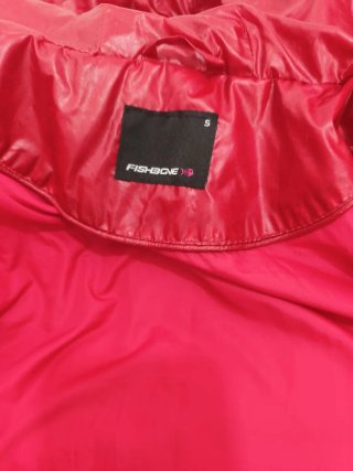 Chaqueta Roja Fishbone Talla S Mujer