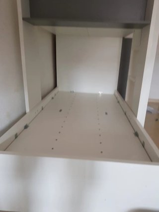 Cama doble de madera