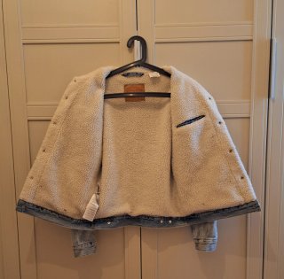 Levi's Chaqueta Sherpa Trucker Azul Claro