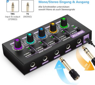 ALLWIN MH400 Mezclador 4 Canales