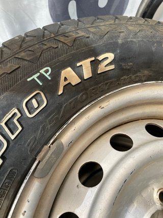 Ruedas+Llantas Hankook 245/70/17