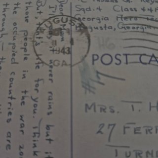 Postal WW2 USA 1943 So Well Meet Again