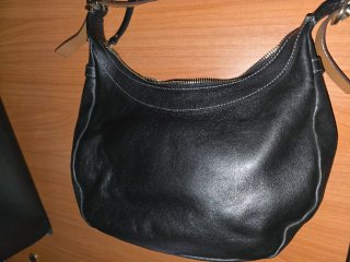 Bolso bandolera Cats piel negro
