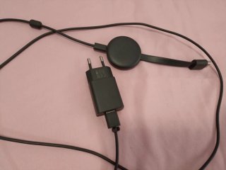 Google Chromecast con cargador