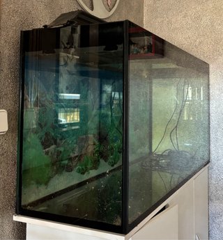 Acuario 120x60x40cm de capacidad 300l~
